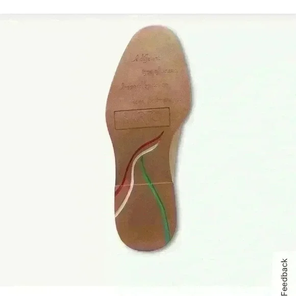 NIB Sarto ladies blush colored loafers- NWT and gorgeous Italian craftsmanship - Picture 3 of 9